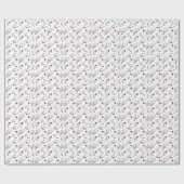 クールレトロパンク岩模様 ラッピングペーパー (フラット)