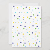 クールワン 1歳の誕生日パーティー招待状 招待状 (裏面)