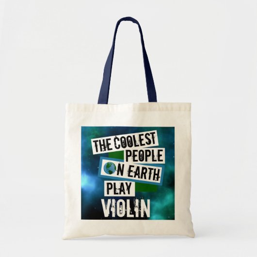 クールヴァイオリン遊の人々 トートバッグ (正面)