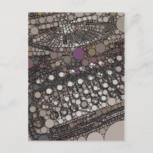 クールヴィンテージタイプライターモダンデザインポップ・アートのアート ポストカード (正面)