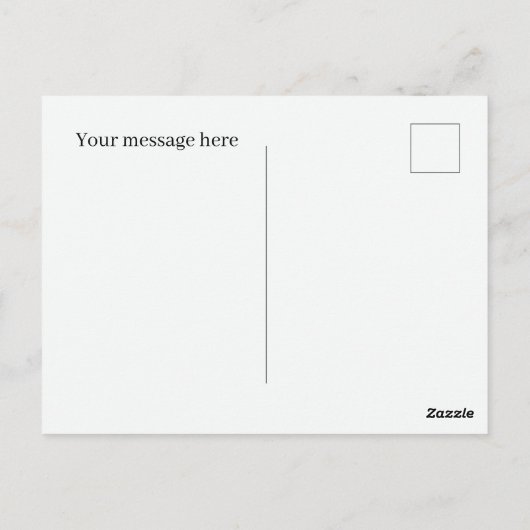 クールヴィンテージトランプのポーカー ポストカード (裏面)