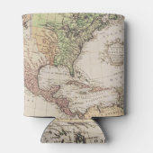 クールヴィンテージニューワールドマップジオグラフィー先生 缶クーラー (裏面)