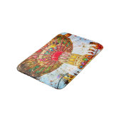 クールヴィンテージレトロカーニバルスイングライド写真はっきりした バスマット (アングル)