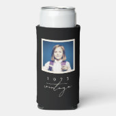 クールヴィンテージ誕生日パーティースクリプト写真 スリム缶クーラー (Seltzer正面)