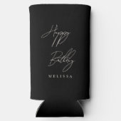 クールヴィンテージ誕生日パーティースクリプト写真 スリム缶クーラー (裏面)