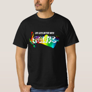 クールヴィンテージ音楽先生 Tシャツ