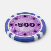 クール中国のヴィンテージ絵画カラフル ポーカーチップ (シングル)