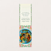 クール中国の絵を描カラフルハスフラワ 名刺 (外部フラット)