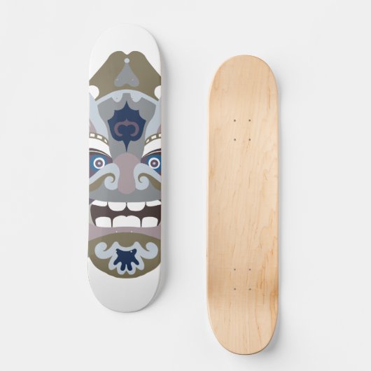 クール中国の面 スケートボード (正面)