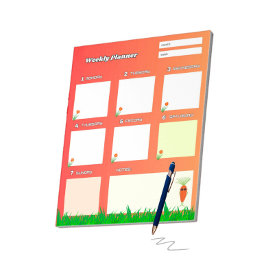 クール人参 ノートパッド