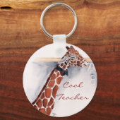 クール先生 キーホルダー (正面)