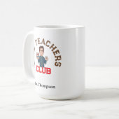 クール先生CLUB マグカップ 先生 ジョーク (正面左)
