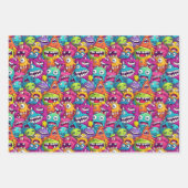 クール化けたパーティーユニセックス子 ラッピングペーパーシート (正面2)