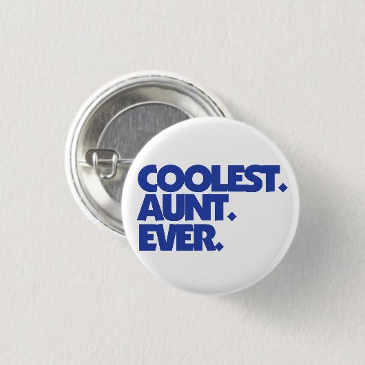 クール叔母 缶バッジ (正面&裏面)