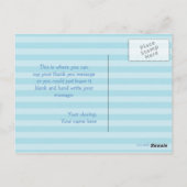 クール可愛い男の子の恐竜君感謝していのハガキ ポストカード (裏面)