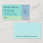 クール名刺の色 名刺 (正面/裏面)