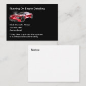 クール名刺の車の詳細 名刺 (正面/裏面)