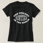 クール姉 Tシャツ<br><div class="desc">世素晴らし界の姉妹への贈りクール物</div>