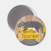 クール子猫磁石 マグネット (正面/裏面)