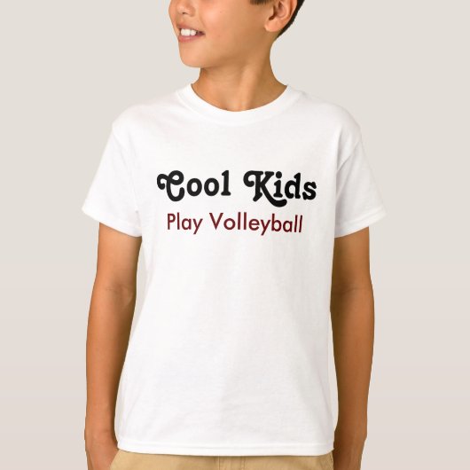 クール子遊バレーボール Tシャツ (正面)