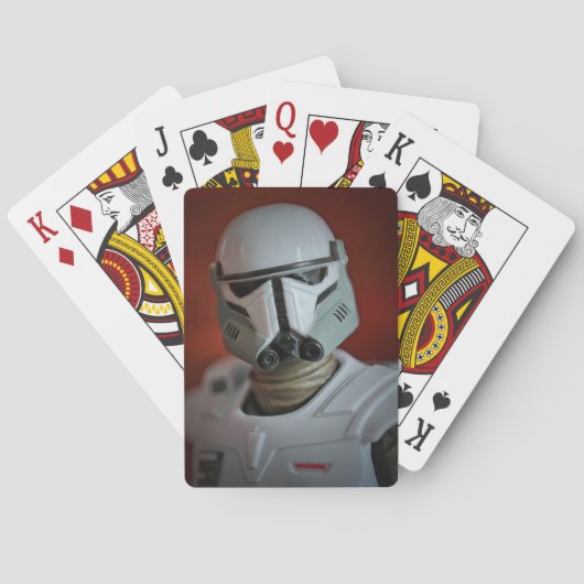 クール宇宙Sci-Fi玩具写真 トランプ (裏面)