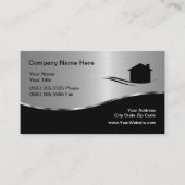 クール実在モダンデザイン 名刺 (正面)