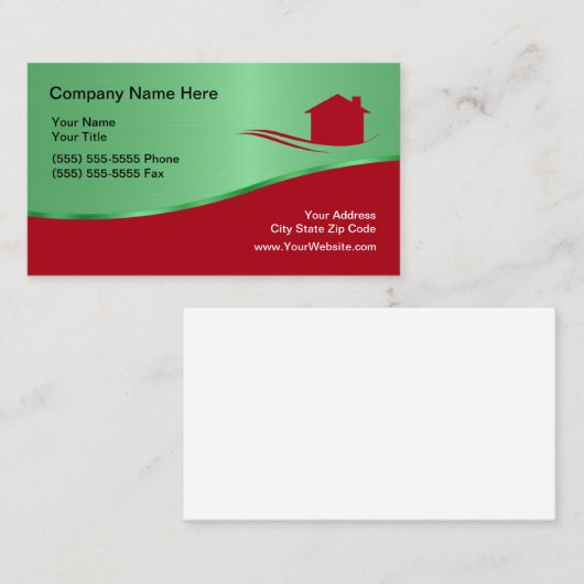 クール実在名証券ユニーク 名刺 (正面/裏面)