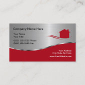 クール実在Estate And Home Services Business Card 名刺 (正面)