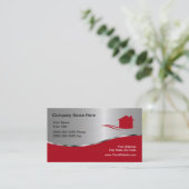 クール実在Estate And Home Services Business Card 名刺 (スタンド正面)