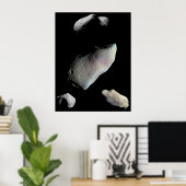 クール小惑星ポスター ポスター (ホームオフィス)