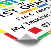 クール建物ブカスタムロック学校初日 ポスター (角)