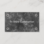 クール建築ファスナー名刺 名刺 (正面)