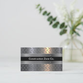 クール建築メタリック調名刺 名刺 (スタンド正面)