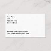 クール建築メタリック調名刺 名刺 (裏面)