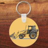 クール建築掘削機 キーホルダー (正面)