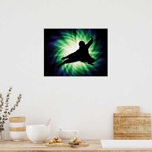 クール忍者 ポスター (キッチン)