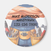 クール手利業者 マグネット (正面)