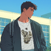 クール抽象芸術インクTシャツ Tシャツ