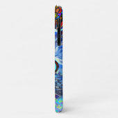 クール抽象芸術カラフルキットネコ猫好き Case-Mate iPhoneケース (裏面/左)