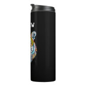 クール抽象芸術タイガー顔パーソナライズされた タンブラー (回転右)