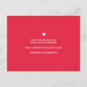 クール教室 シーズンポストカード (裏面)