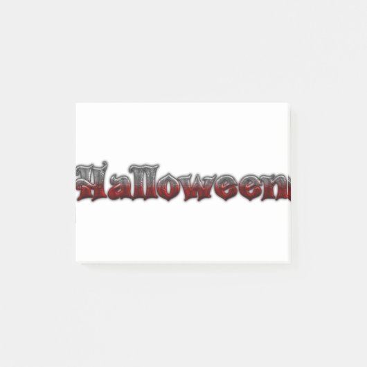 クール文字 – ハロウィーン ポストイット (正面)