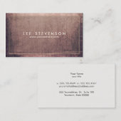 クール断層の高齢者と素朴グランジプロフェッショナル 名刺 (正面/裏面)