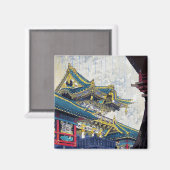 クール日本の四郎笠松古社伝 マグネット (正面/裏面)