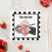 クール映画館パーティー スタンダードランチョンナプキン (インサイチュ)