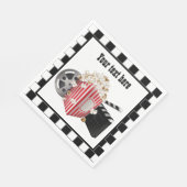 クール映画館パーティー スタンダードランチョンナプキン (角)