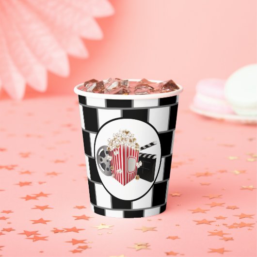 クール映画館パーティー 紙コップ (インサイチュ)