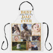 クール最高のパパEver Father's DayフォトコラージュApro エプロン (正面)