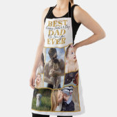 クール最高のパパEver Father's DayフォトコラージュApro エプロン (インサイチュ)