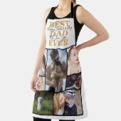 クール最高のパパEver Father's DayフォトコラージュApro エプロン (インサイチュ)